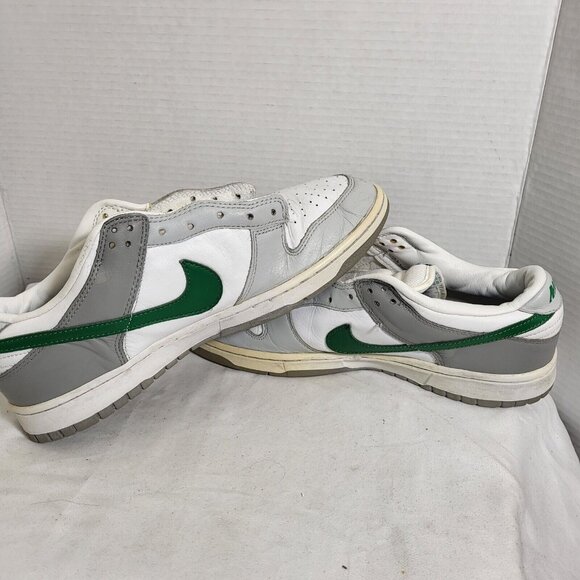 Nike Dunk Low Vintage Green White Grey Natural Size 11 2003 624044-131 Rare VTG - Picture 9 of 15